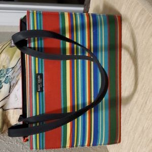 Kate Spade Of New York Canvas Colorful Shoulder Bag